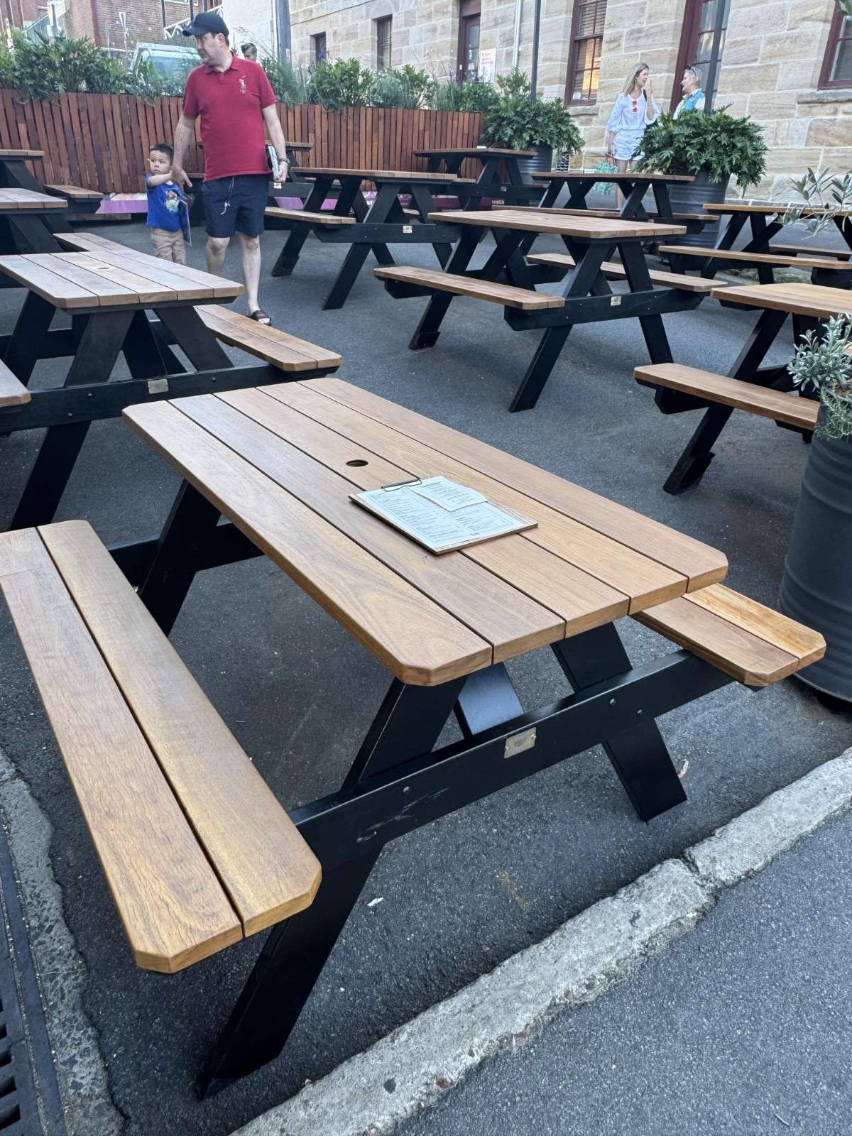 Hardwood Picnic Table
